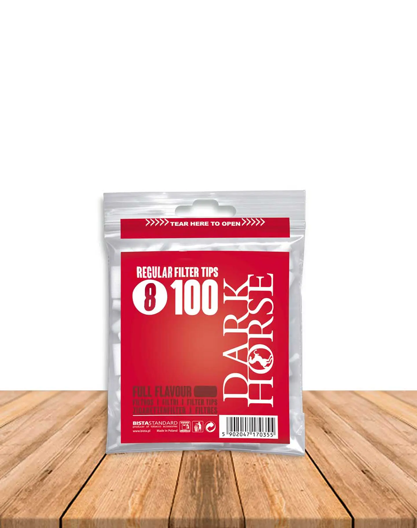 Filtro Dark Horse 100 Unidades Filtro Regular  1