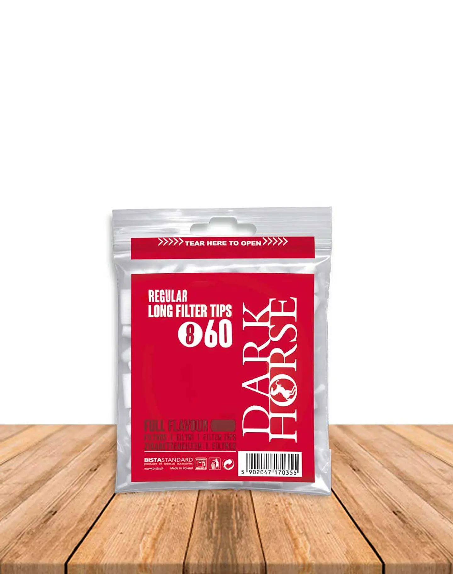 Filtro Dark Horse 60 Unidades Regular Long   2