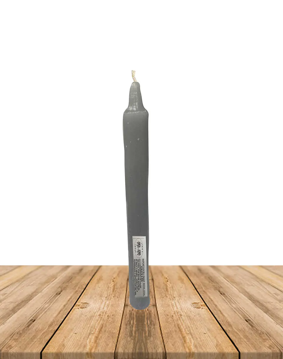 Vela Lisa Esotérica Gris 1