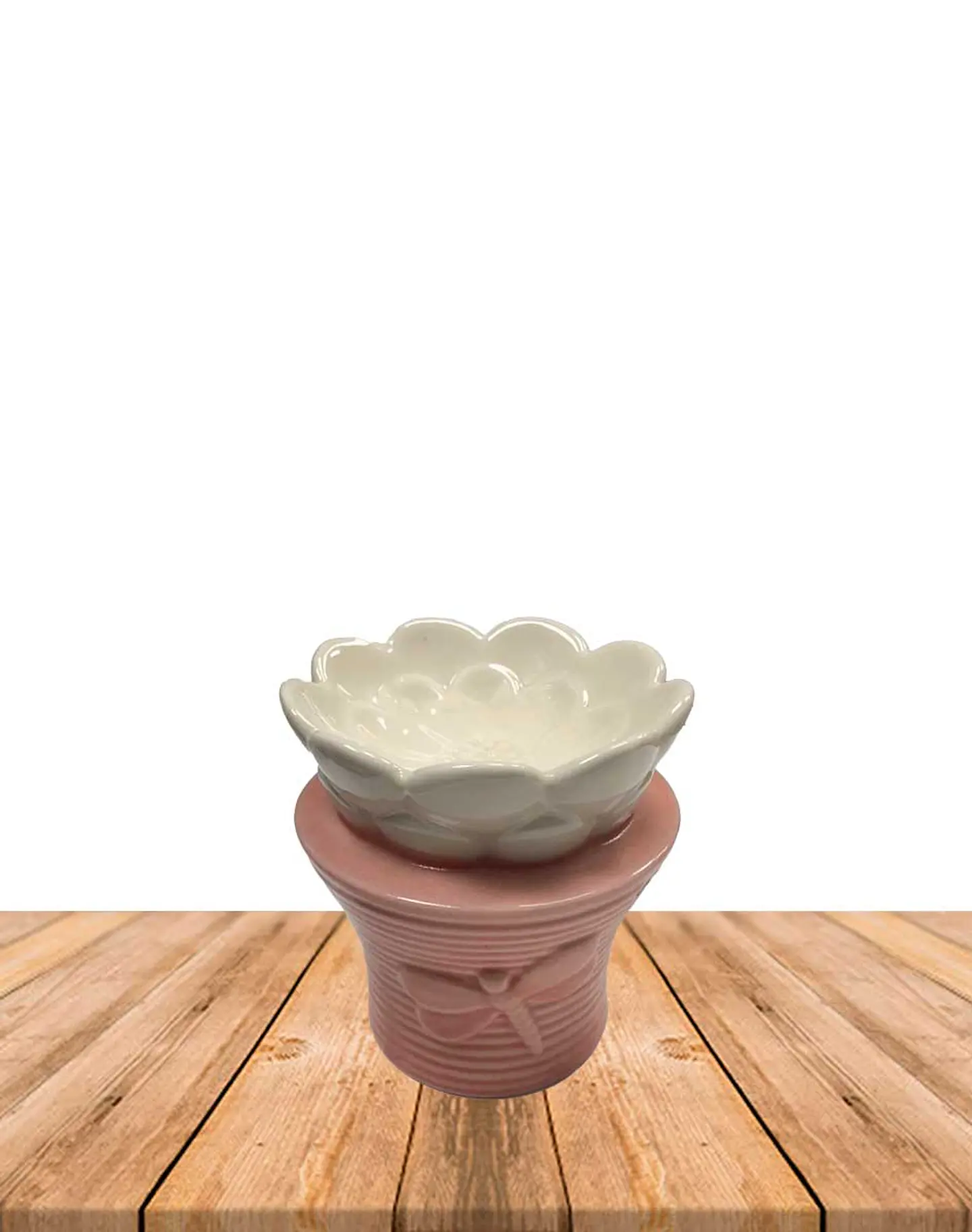 Difusor de cerámica Flor  Pétalos JI23-181 3
