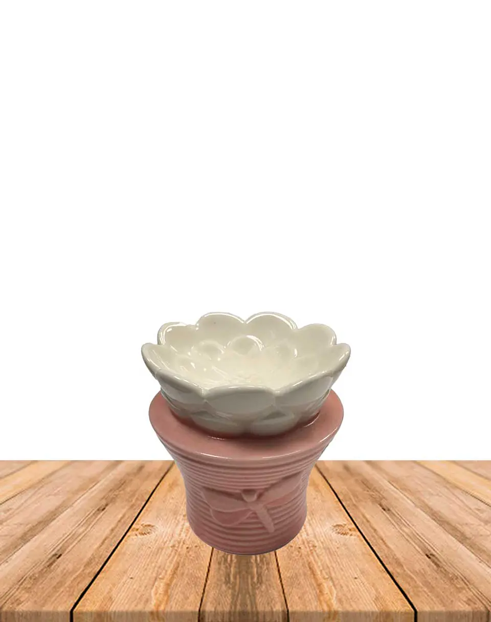 Difusor de cerámica Flor  Pétalos JI23-181 3