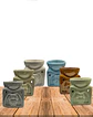 Set Difusor Ceramica Buho JI23-187 - Miniatura 1