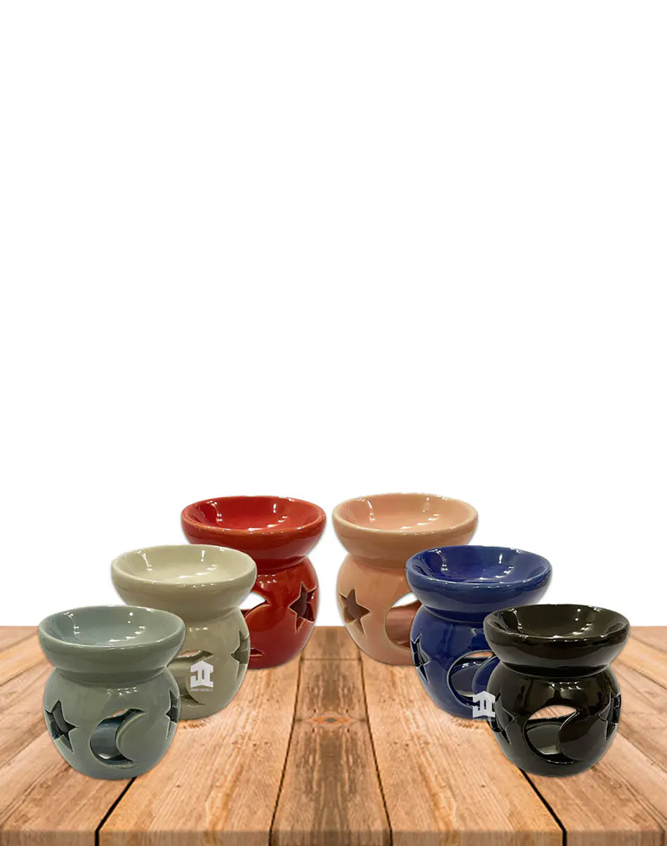 Set Difusor Ceramica de Colores JI25-78 1