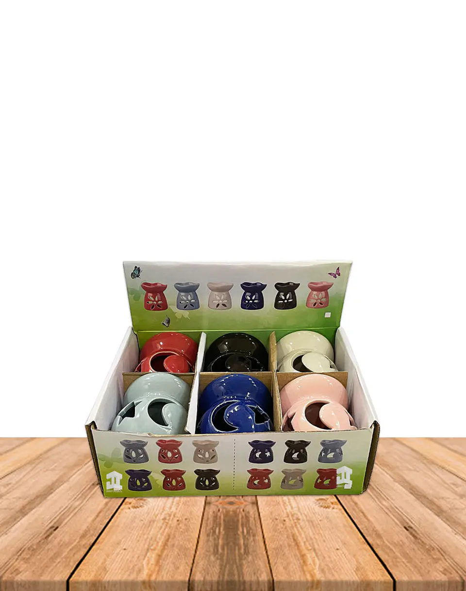 Set Difusor Ceramica de Colores JI25-78 2