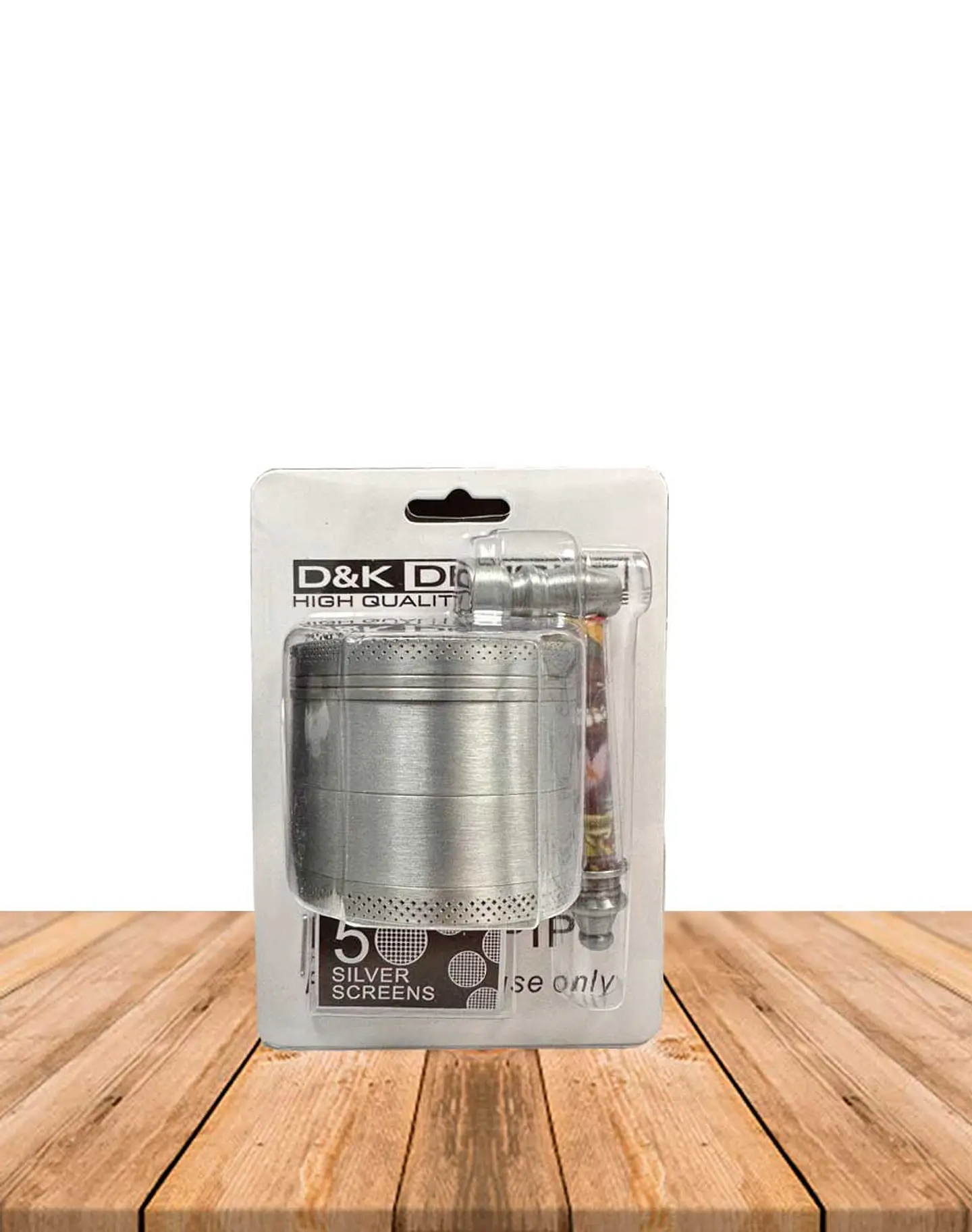 Set Pipa Metálica + Moledor Metálica + Rejilla DK7123 1