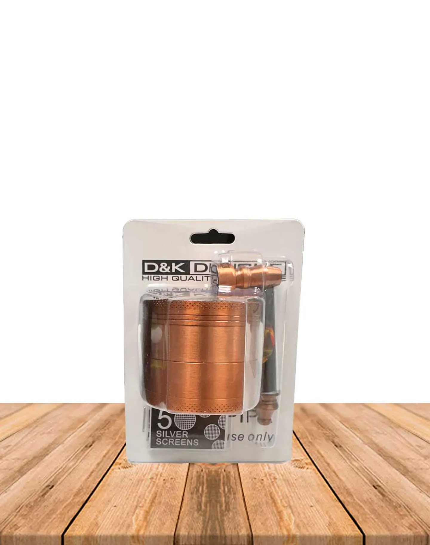 Set Pipa Metálica + Moledor Metálica + Rejilla DK7123 3