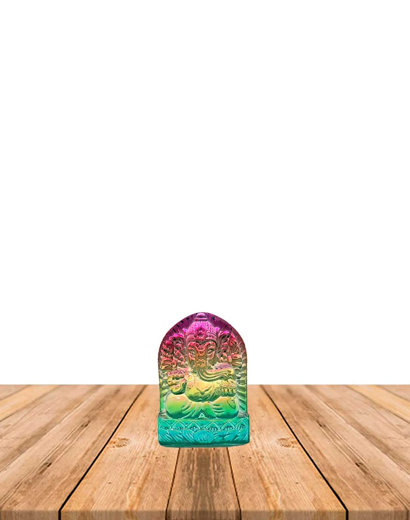 Ganesh Cristal  Color Pequeño JI23-174C 1