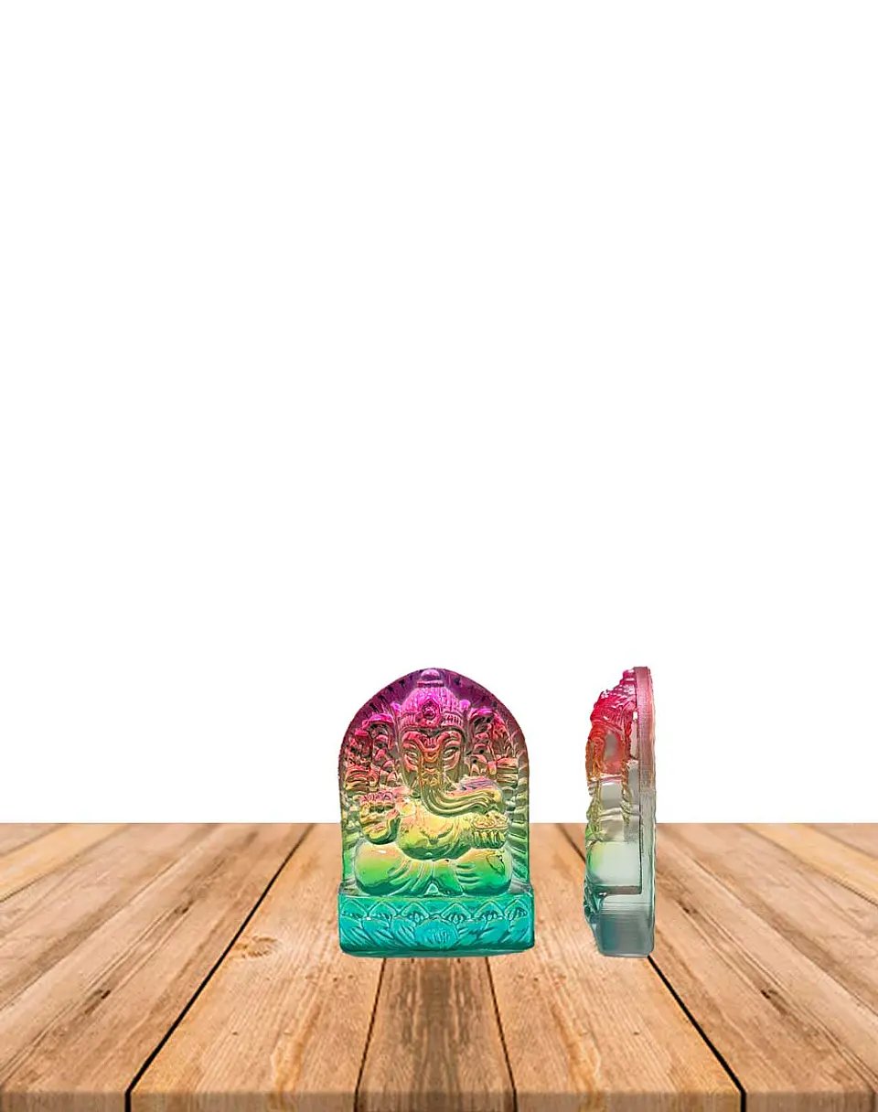 Ganesh Cristal  Color Pequeño JI23-174C 2