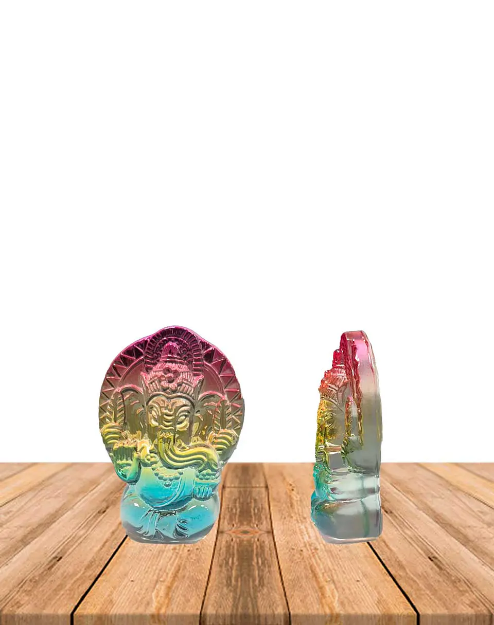 Ganesh Cristal  Color Pequeño JI23-171C 2