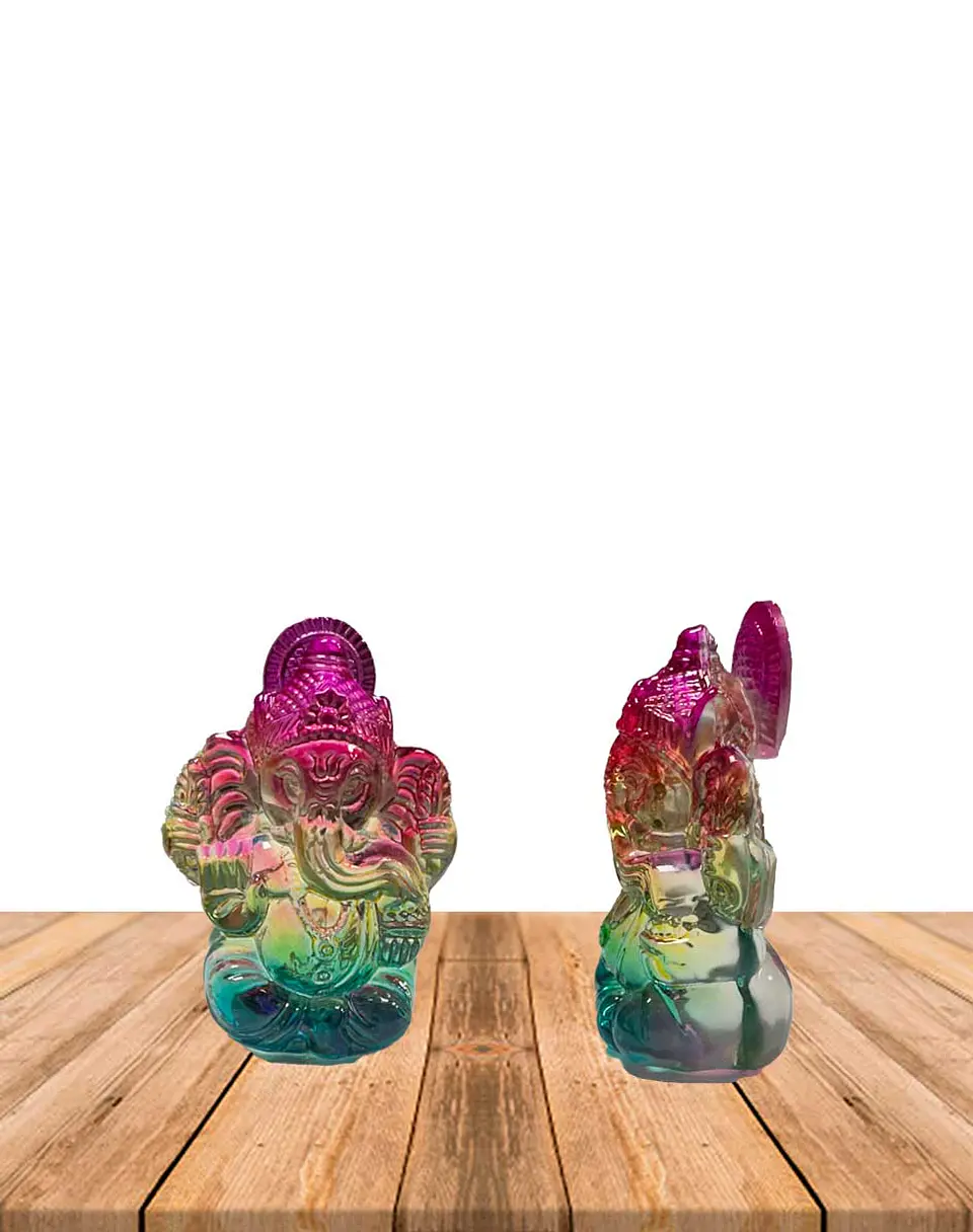 Ganesh Cristal  Color Pequeño JI23-170C 2