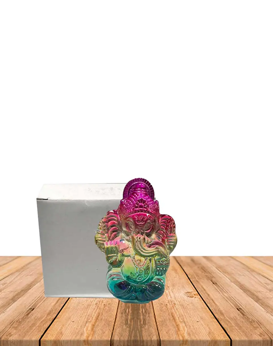 Ganesh Cristal  Color Pequeño JI23-170C 3