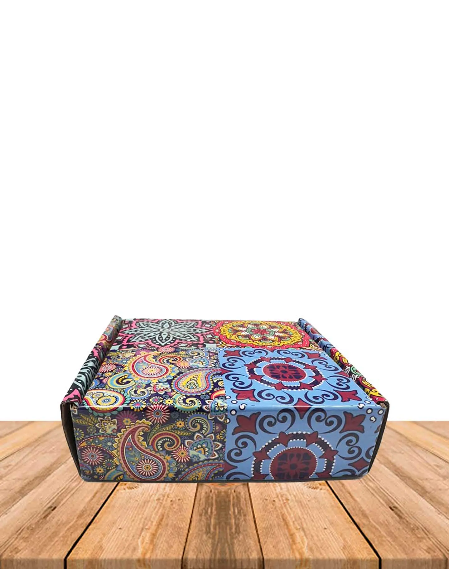 SET 4 Velas Lata Diseño Mandala JI24-17  1