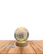 Esfera Cristal 3D 8 cm MAPA JI24-31 - Miniatura 1