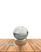 Esfera Cristal 3D 8 cm MAPA JI24-31 - Miniatura 2