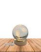 Esfera Cristal 3D 8 cm PEZ LUNA JI24-36 - Miniatura 1