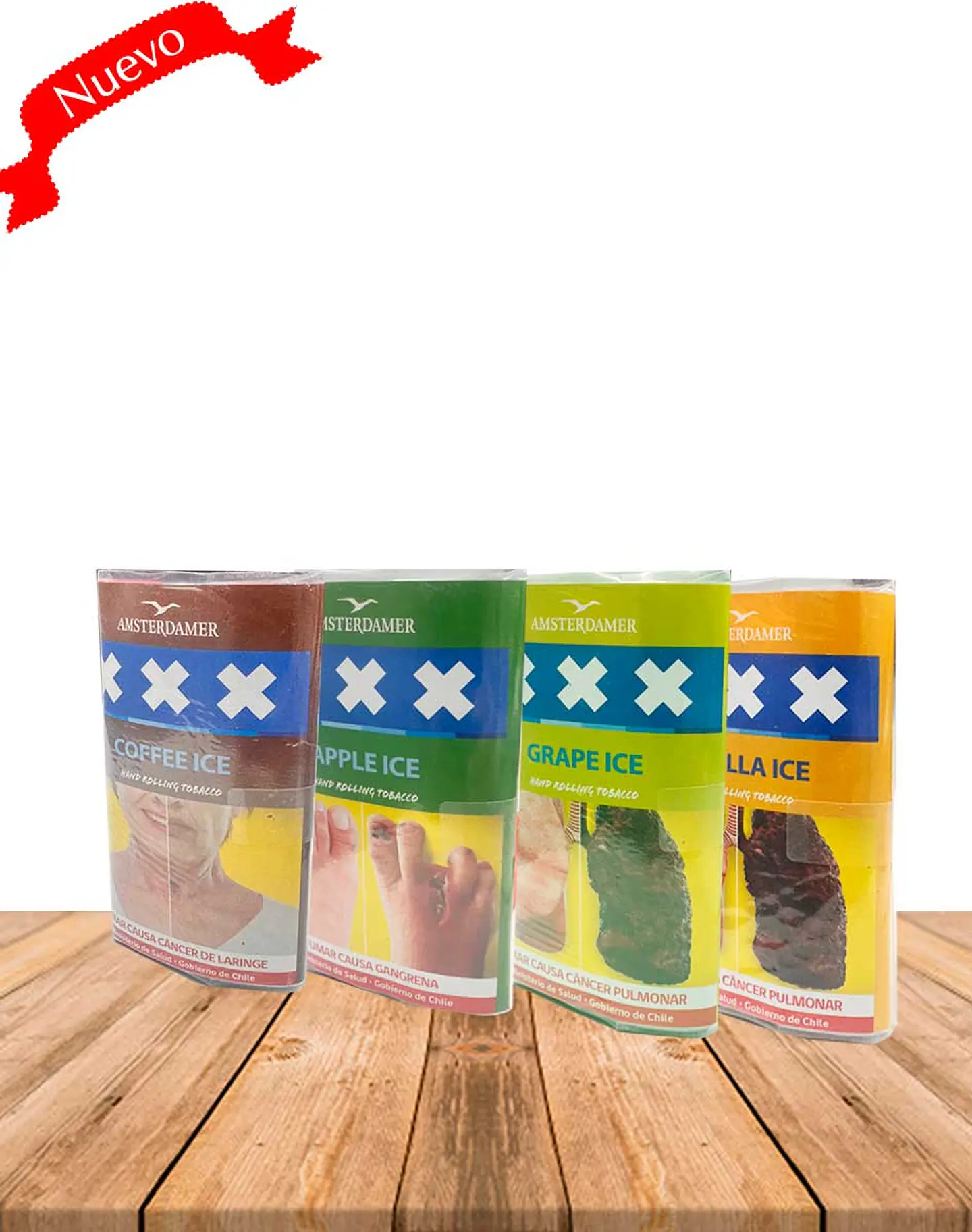 Tabaco Amsterdamer Sabores 40g  2