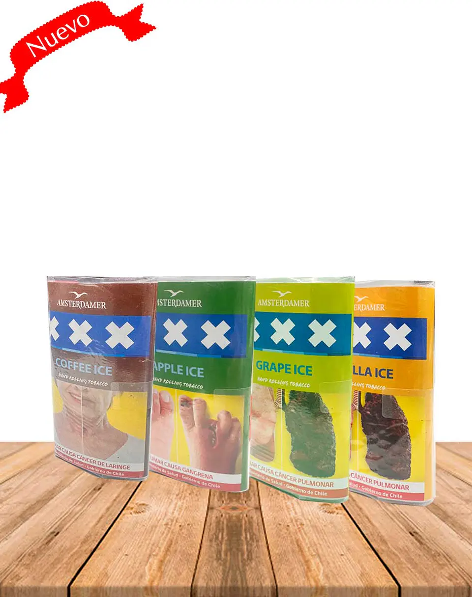 Tabaco Amsterdamer Sabores 40g  2