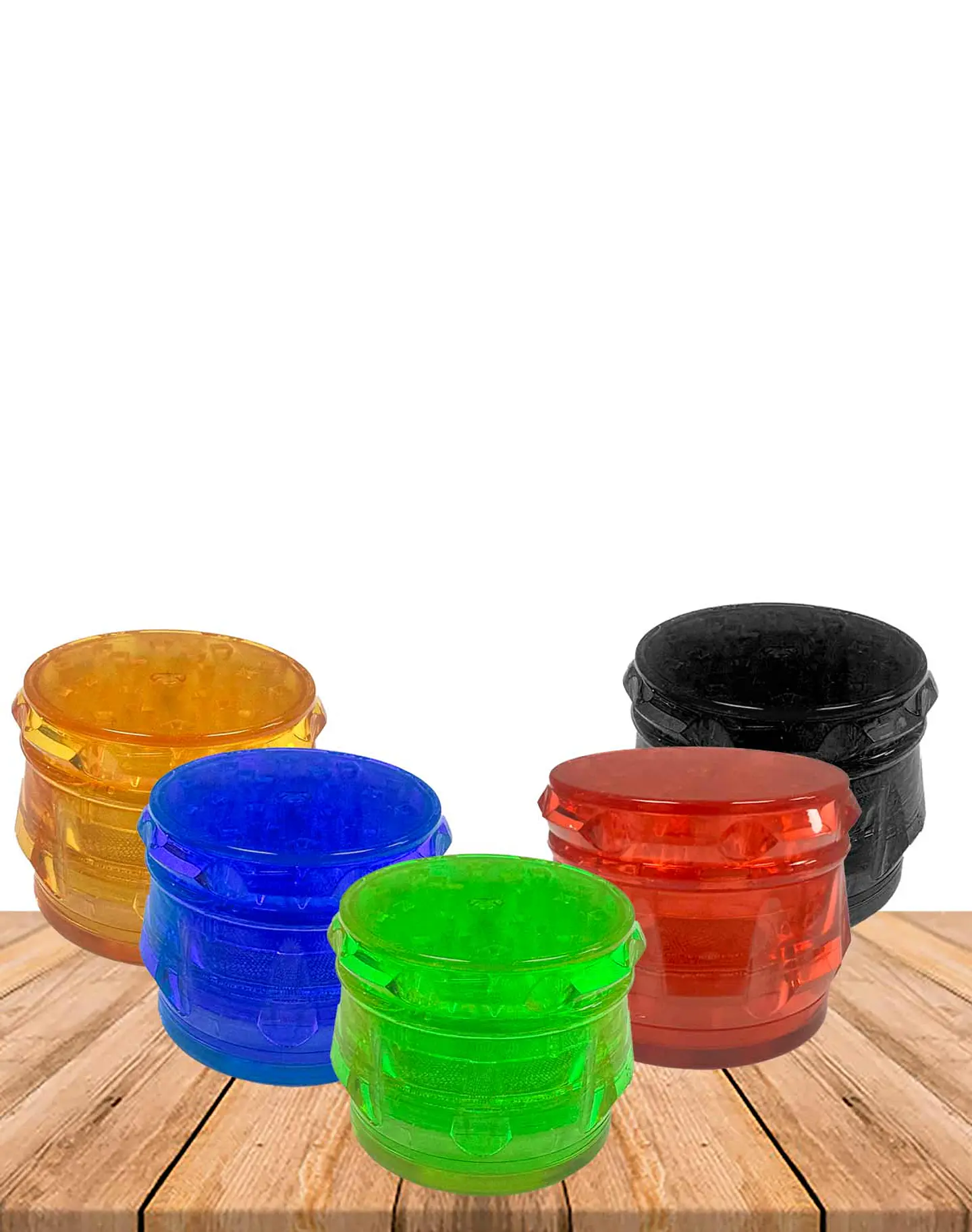 Moledor Acrílico 4 piezas ColoresPH-1996 1