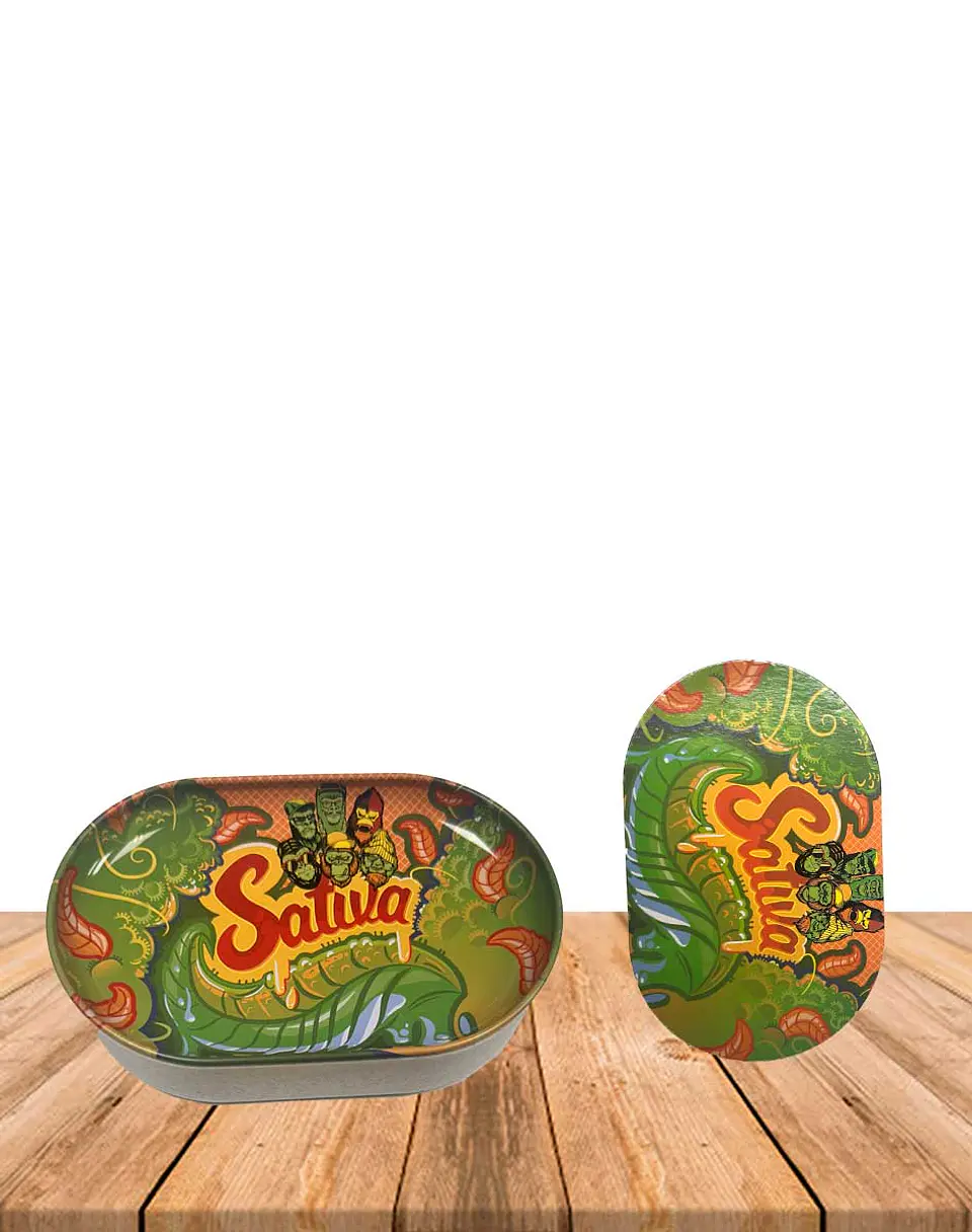 Contenedor Guarda Tabaco con Bandeja SET297- GRS 2