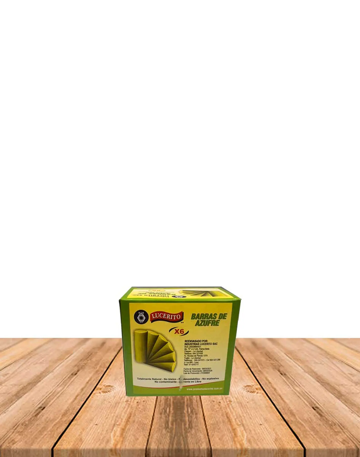 Azufre en Barra 500gr 1