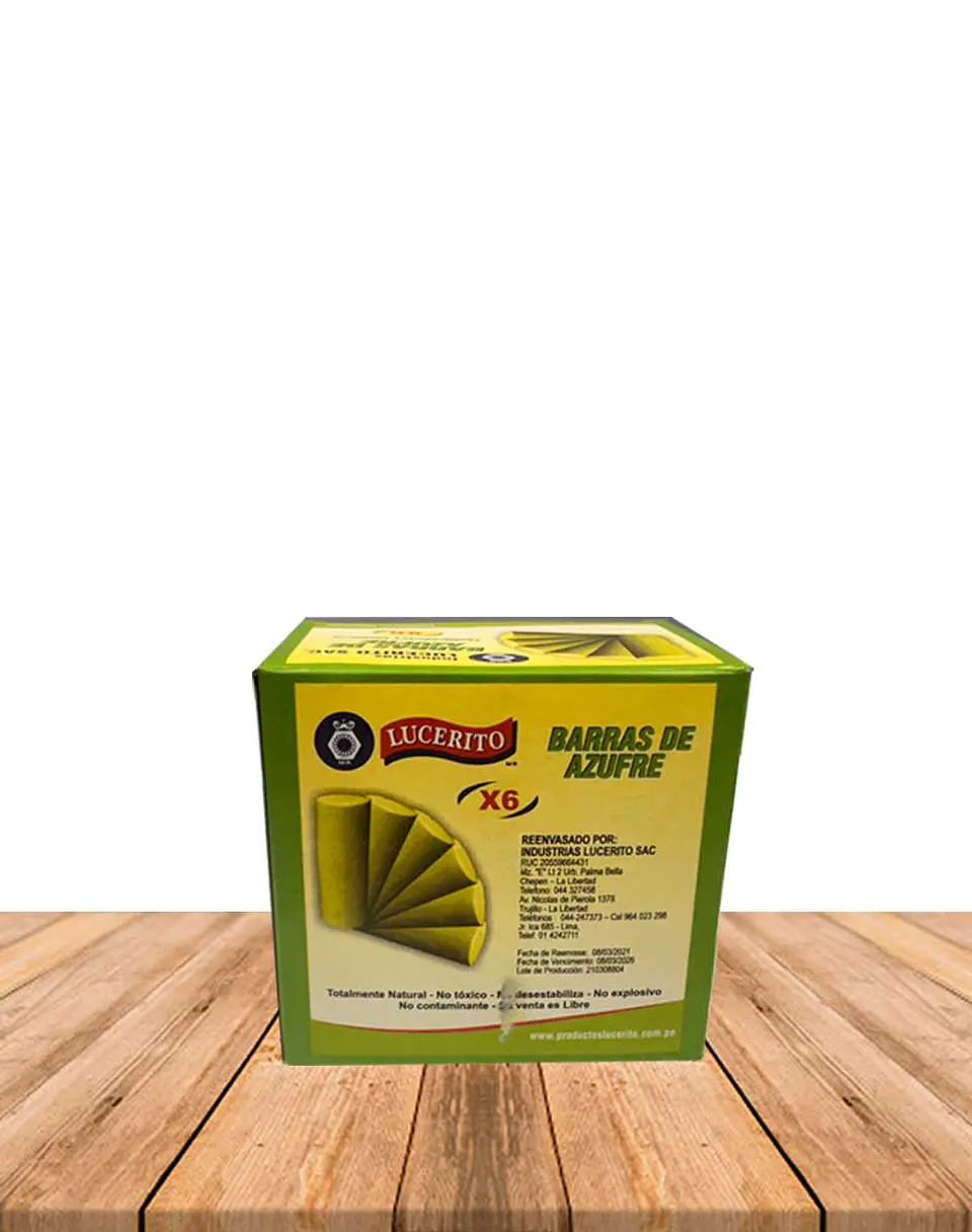 Azufre en Barra 1000gr 1