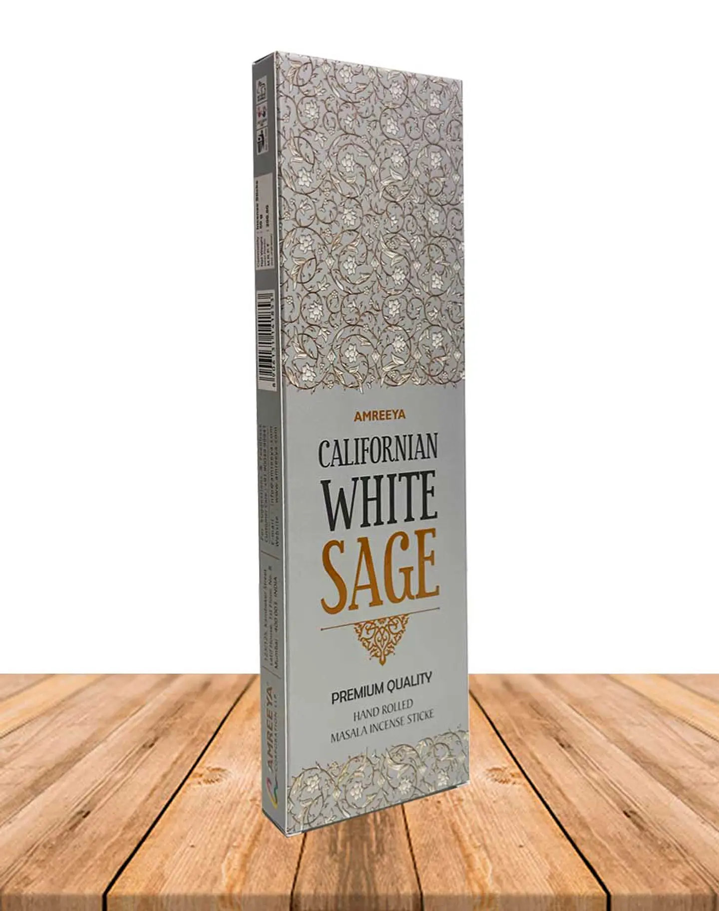 Incienso con Perfume Arabe Salvia Blanca 1