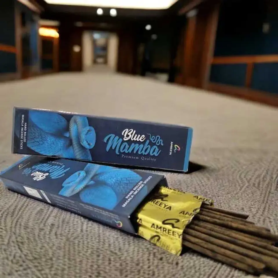 Incienso con Perfume Arabe Blue Mambo 2