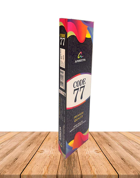 Incienso con Perfume Arabe Code 77