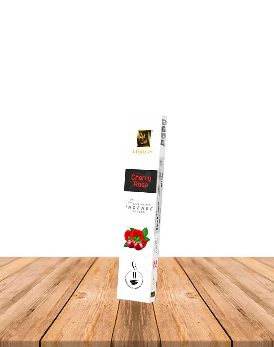 Incienso Zed Black Luxury Cereza Rosa 1