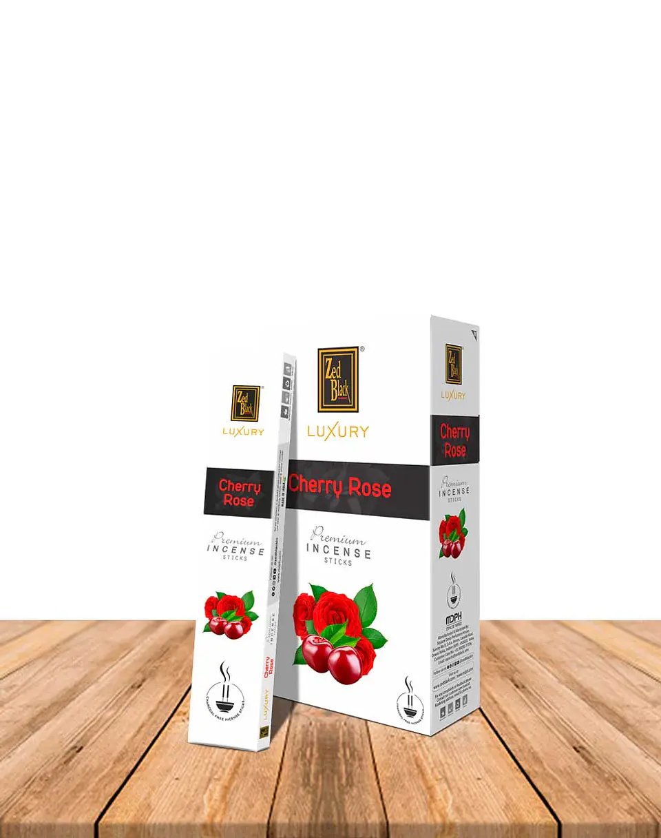 Incienso Zed Black Luxury Cereza Rosa 2