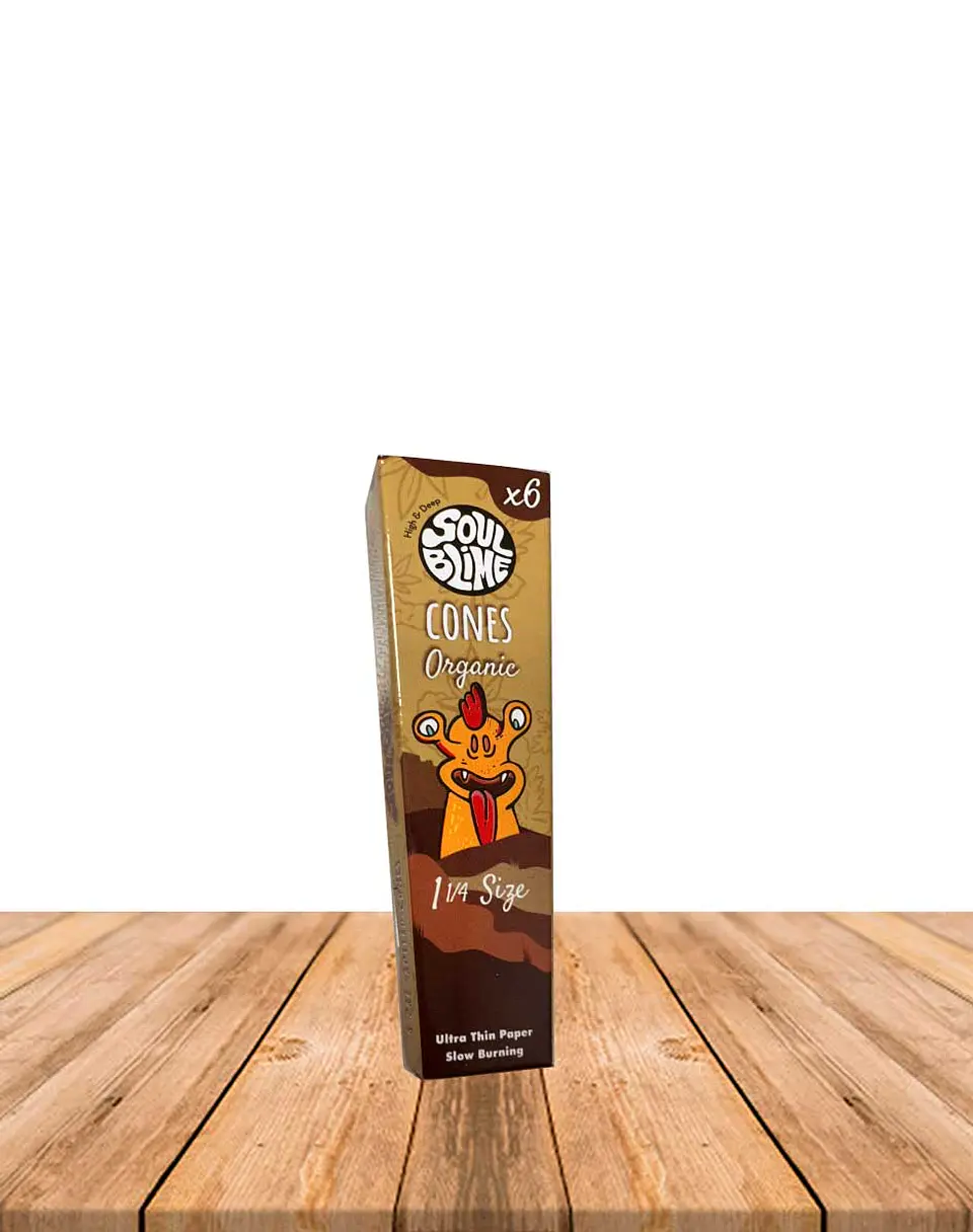 Cono Para Rellenar Soulblime 1 1/4 Organic 1