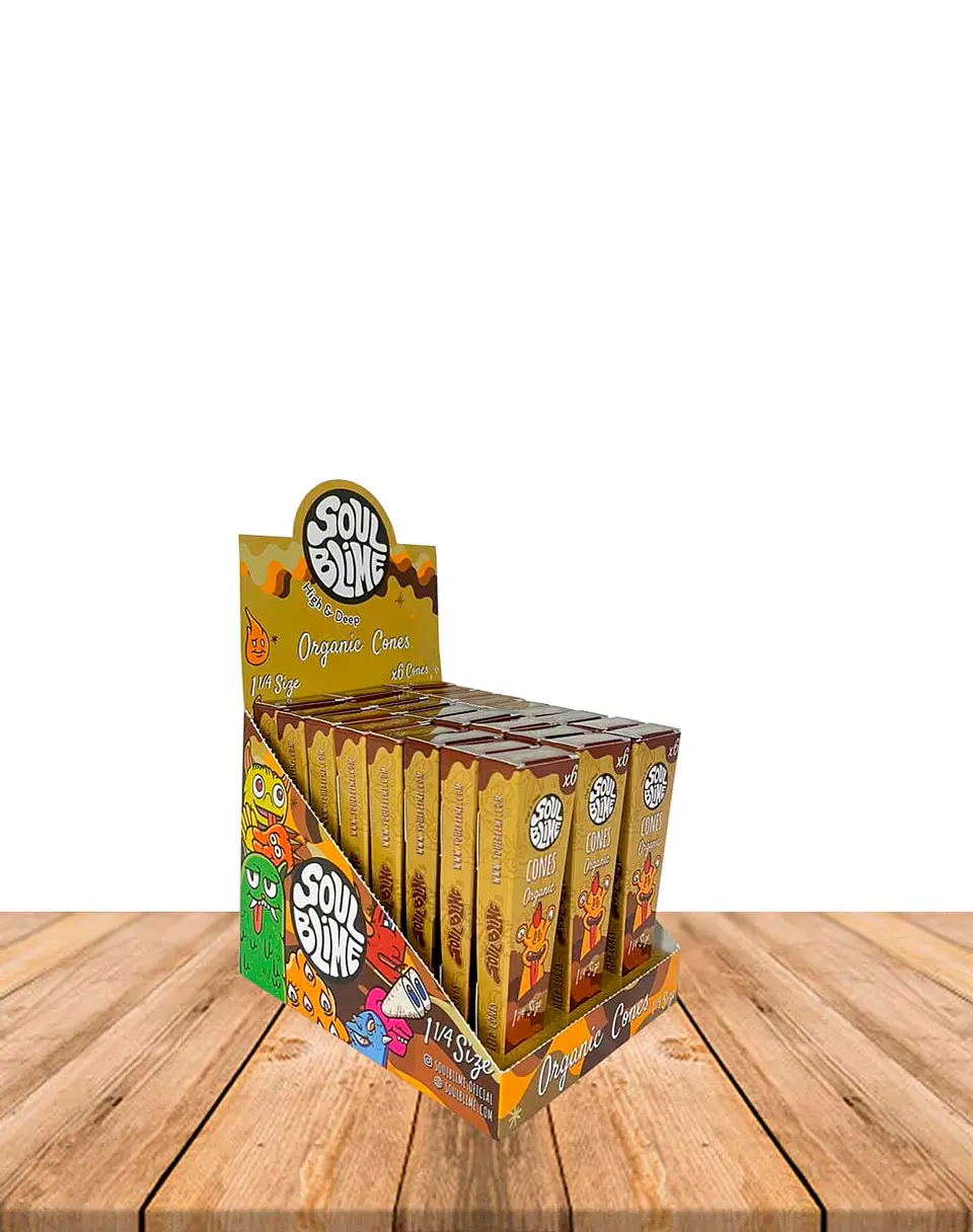 Cono Para Rellenar Soulblime 1 1/4 Organic 3
