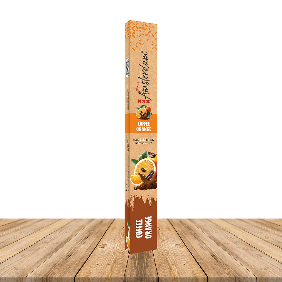 Incienso Jardin Rolling Amsterdam 41 Cm Cafe Naranja 3
