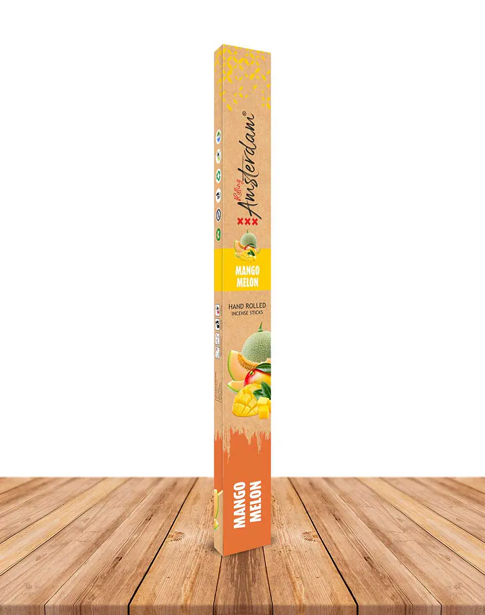 Incienso Jardin Rolling Amsterdam 41 Cm Mango Melon 3