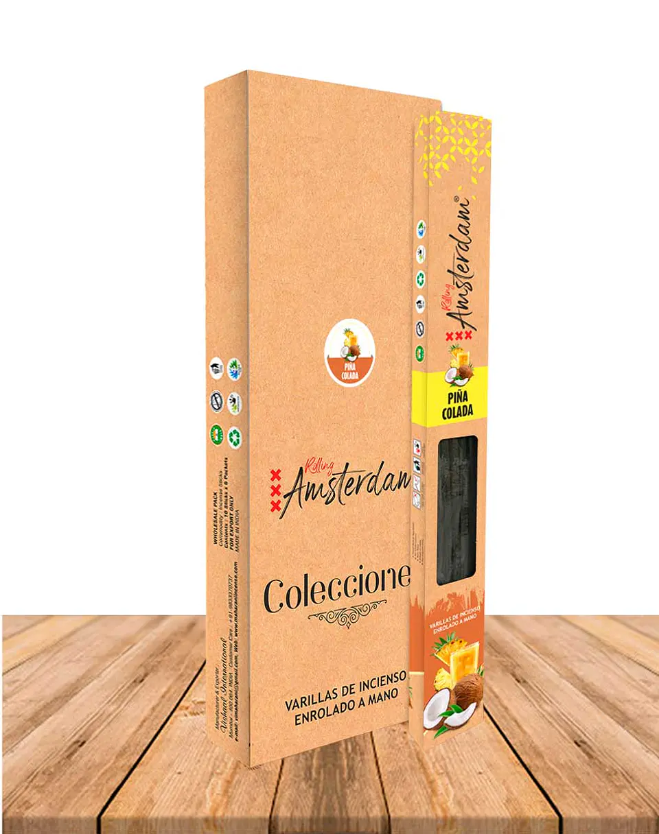 Incienso Jardin Rolling Amsterdam 41 Cm Piña Colada  2