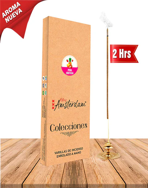 Incienso Jardin Rolling Amsterdam 41 Cm Piña Frutilla