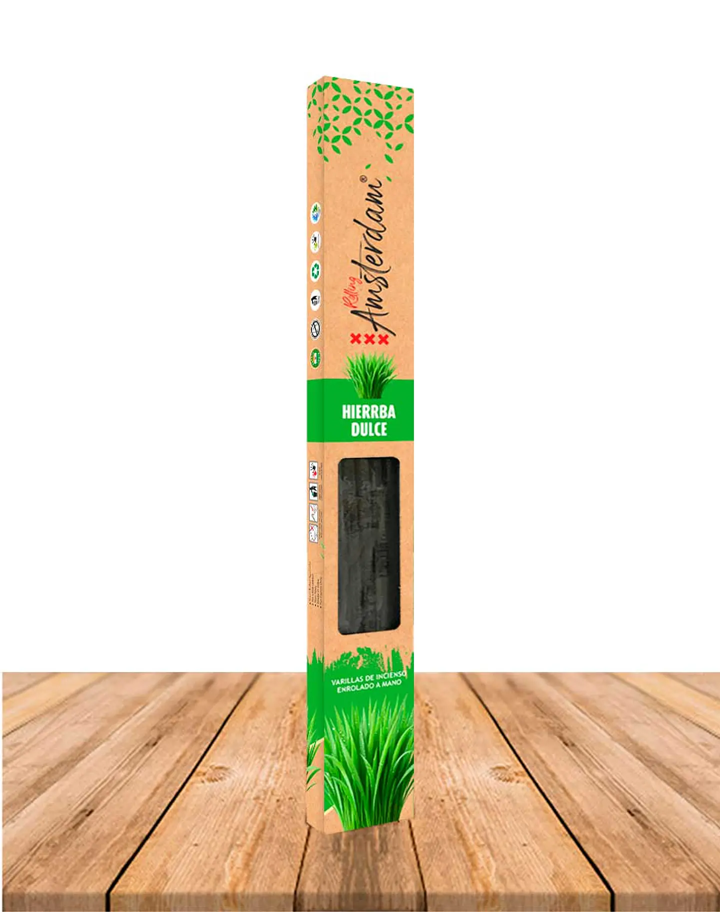 Incienso Jardin Rolling Amsterdam 41 Cm Hierba Dulce 3