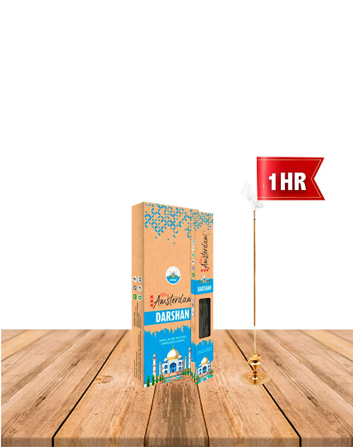 Incienso Jardin Rolling Amsterdam 20 Cm Darshan 1