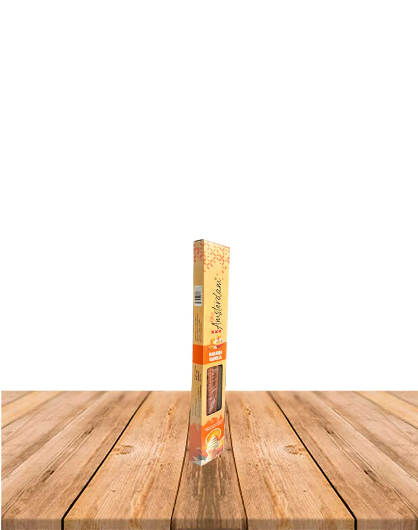 Incienso Jardin Rolling Amsterdam 20 Cm Naranja Vainilla 2