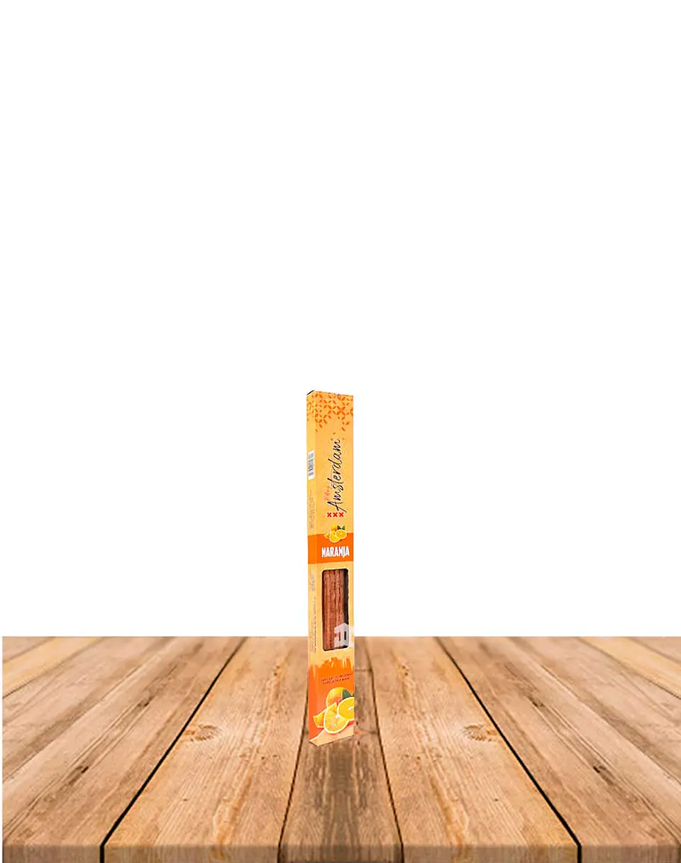 Incienso Jardin Rolling Amsterdam 20 Cm Naranja 2