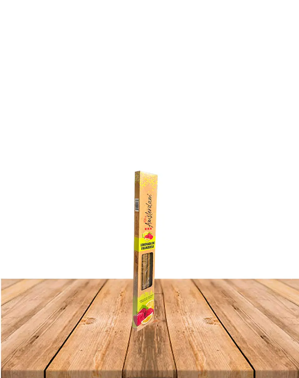 Incienso Jardin Rolling Amsterdam 20 Cm Limonada de Frambuesa 2