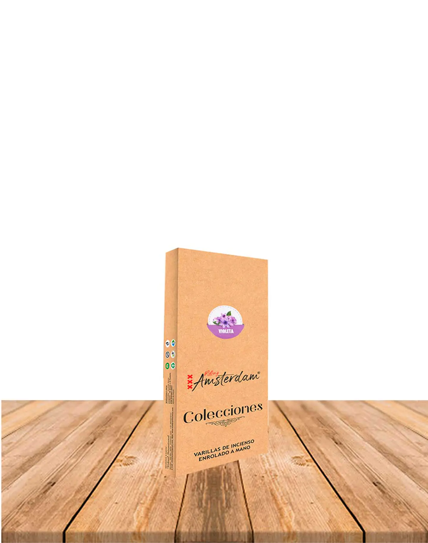Incienso Jardin Rolling Amsterdam 20 Cm Violeta 3