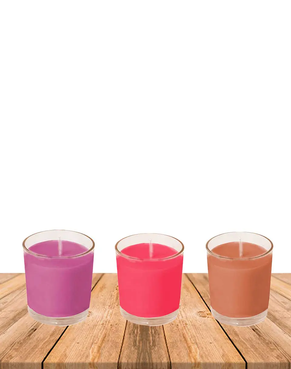 Pack Vela Votive Krishna Pack de 3 Dulce & Cítrico 2