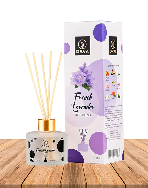 Difusor Mikado con Palitos Orva Lavanda Frances