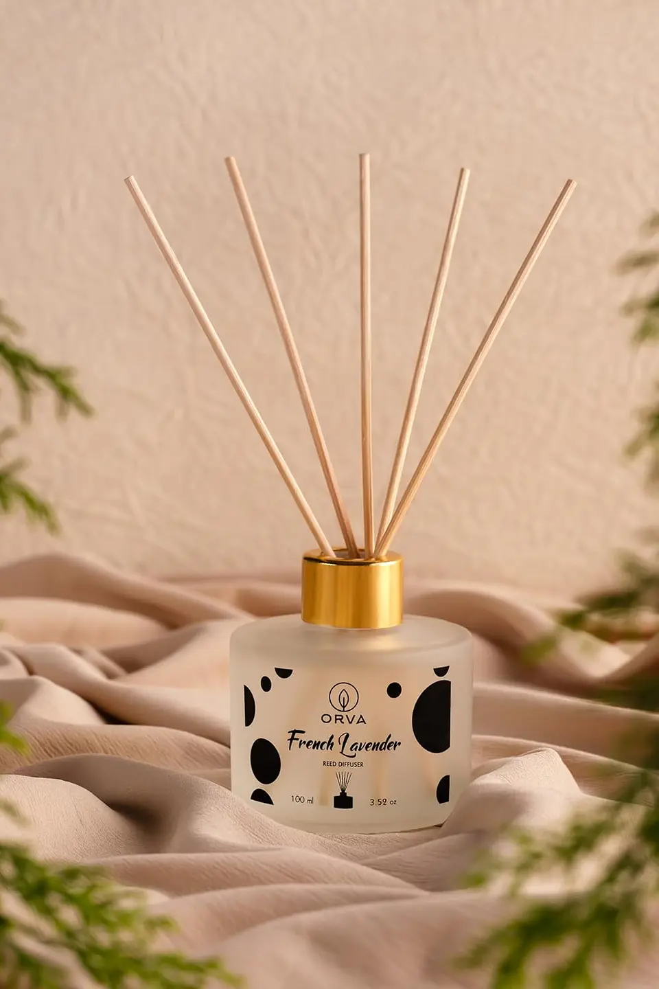 Difusor Mikado con Palitos Orva Lavanda Frances 3