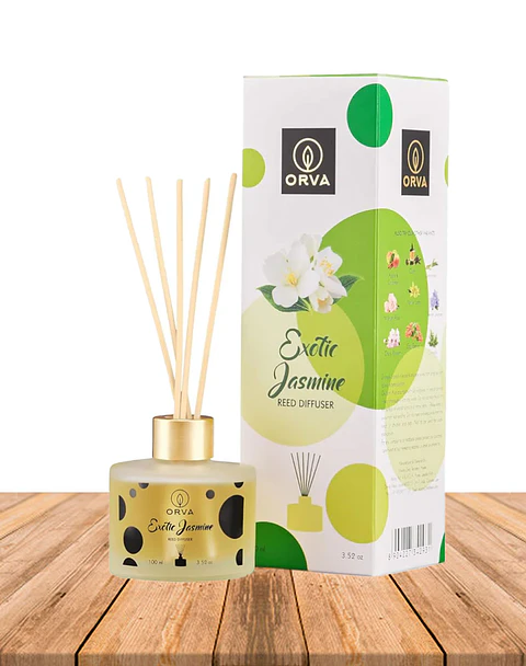 Difusor Mikado con Palitos Orva Jazmin Exótico