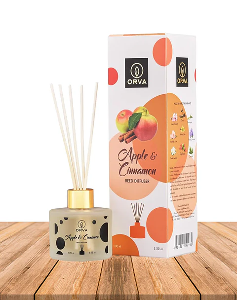 Difusor Mikado con Palitos Orva Manzana Canela