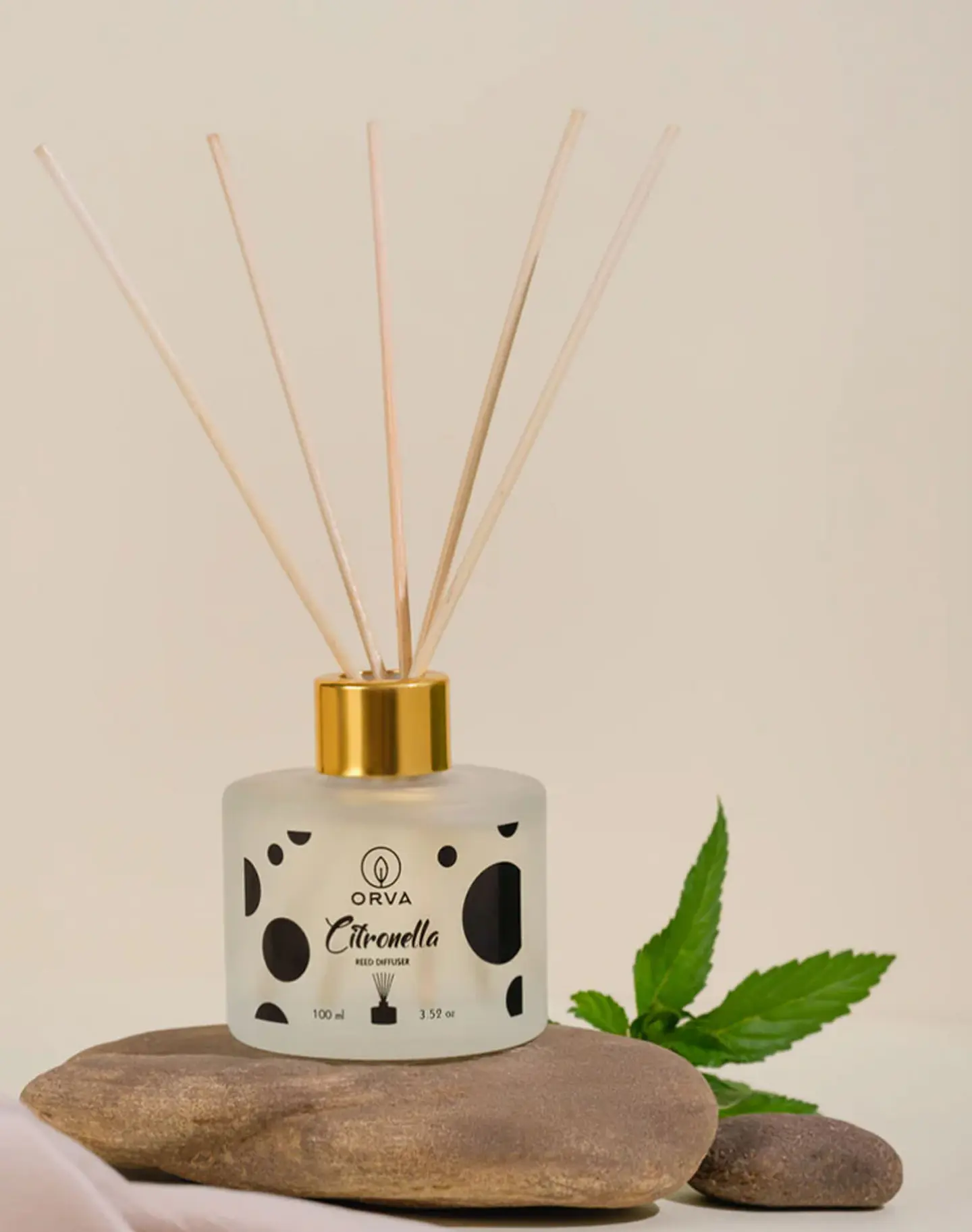 Difusor Mikado con Palitos Orva Citronella 3
