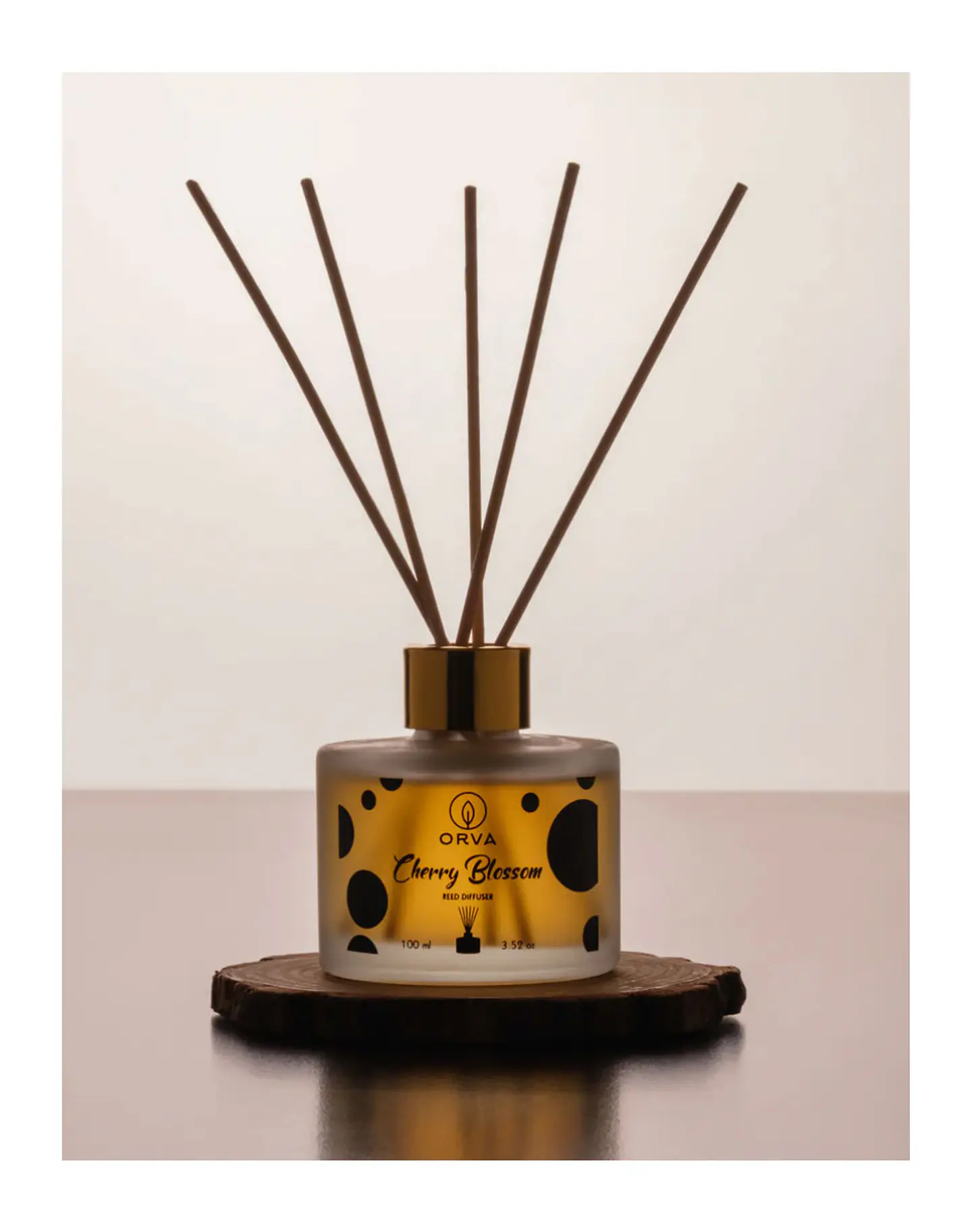 Difusor Mikado con Palitos Orva Flor de Cereza 3