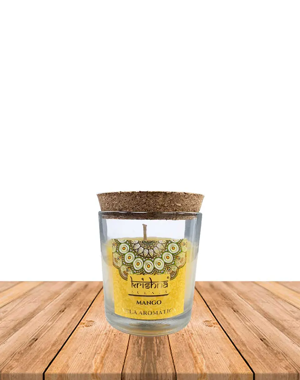 Vela Aromática  Krishna 120 GR - Mango 3